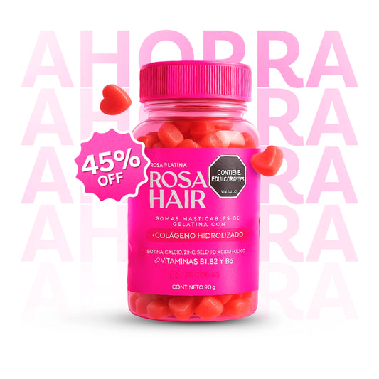 Rosa Hair : Gomas Masticables