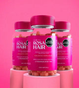Rosa Hair | Biotina + Vitaminas para Cabello, Piel y Uñas